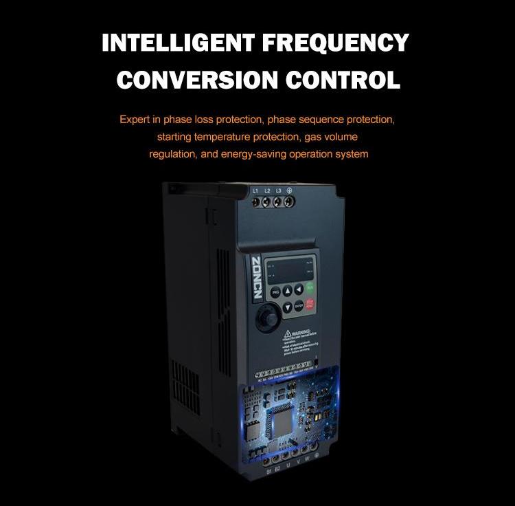7.5-132KW CE Certified Variable Speed Rotary Screw Air Compressor - Industrial Grade