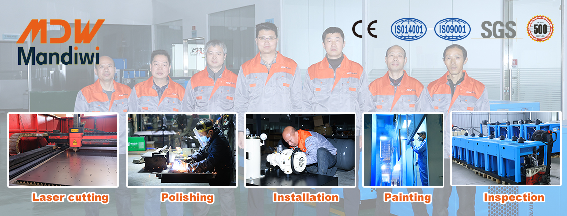 7.5-132KW CE Certified Variable Speed Rotary Screw Air Compressor - Industrial Grade