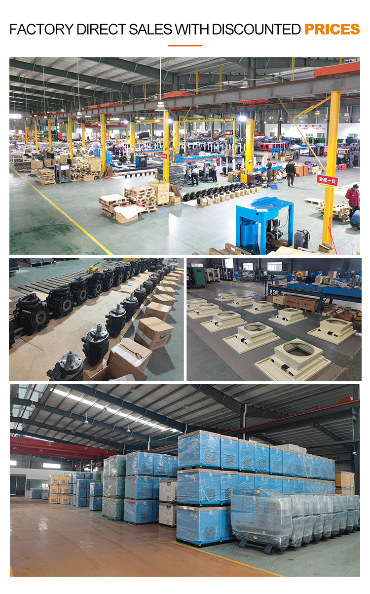 Energy Saving Belt Driven Piston Air Compressor 0.25-2.0m³/min 8-30Bar CE ISO Factory Direct Industrial Heavy Duty Compressor