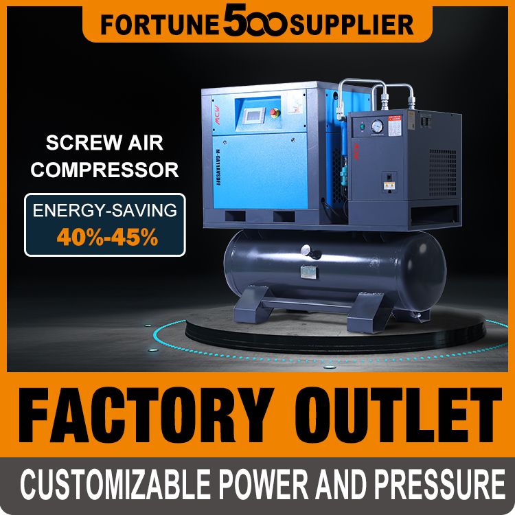 MDW 4 IN 1 Energy Saving air Compressor All in One Screw air Compressor 